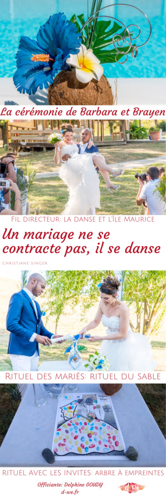Cérémonie symbolique aux couleurs de l