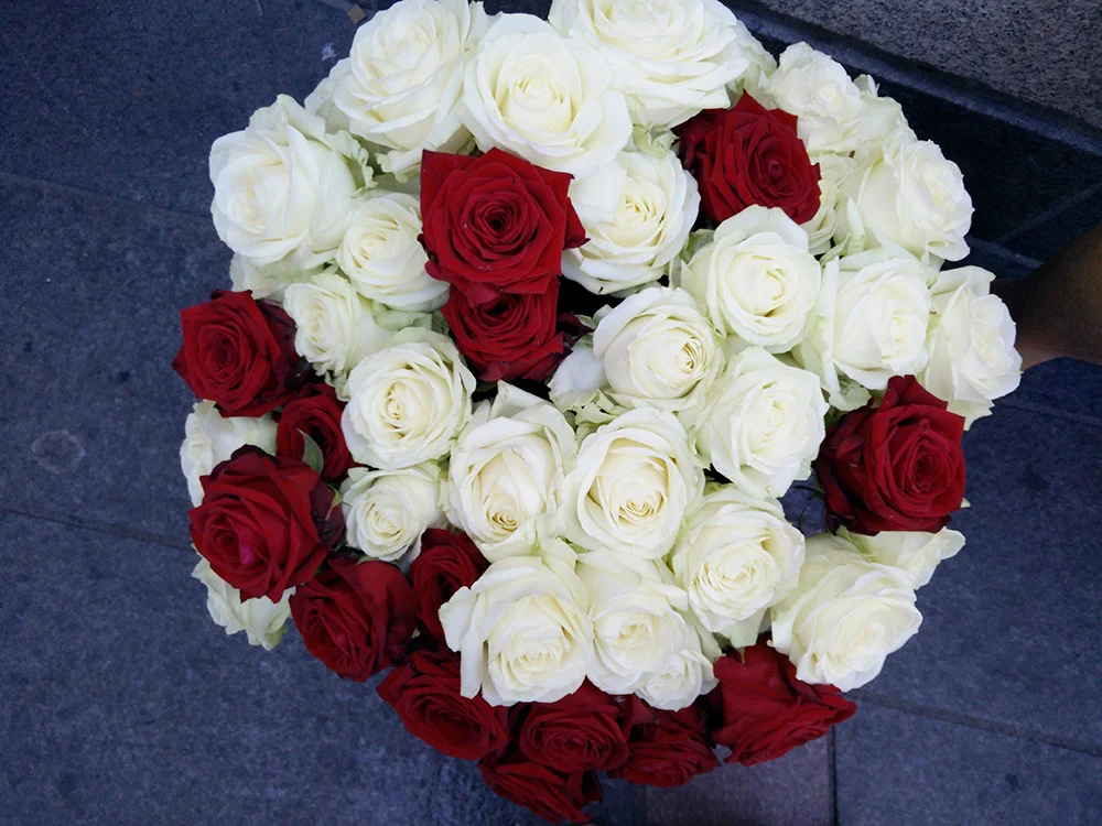 Bouquet de roses